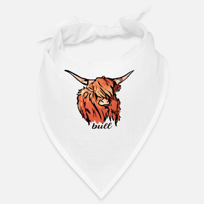 bull - Bandana - Weiß