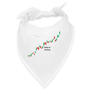 Trading steps - Bandana - Weiß - Vorne