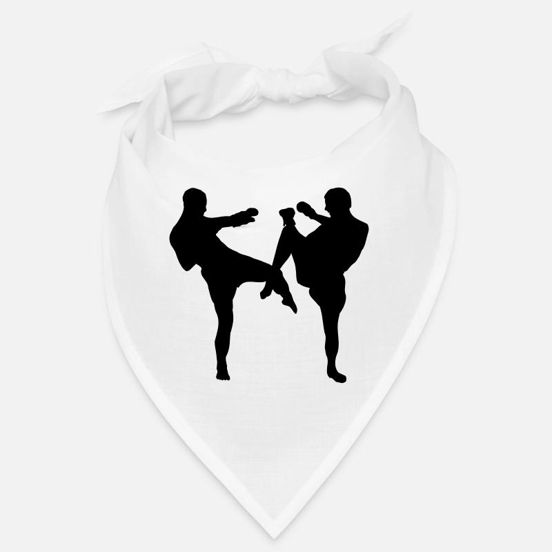 Boxe kickboxing - Bandana - blanc