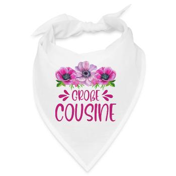 Große Cousine - Bandana - Weiß - Vorne