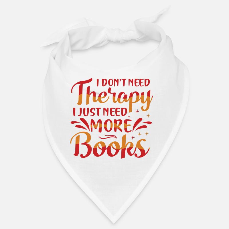Book Lover Humor Design Bandana