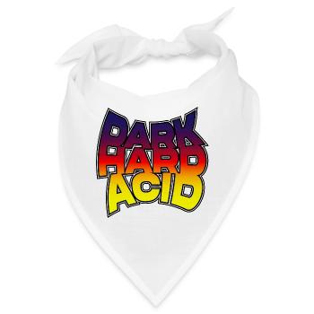 Acid Techno Dark Hard Acid Techno 303 Basslines - Bandana - Weiß - Vorne