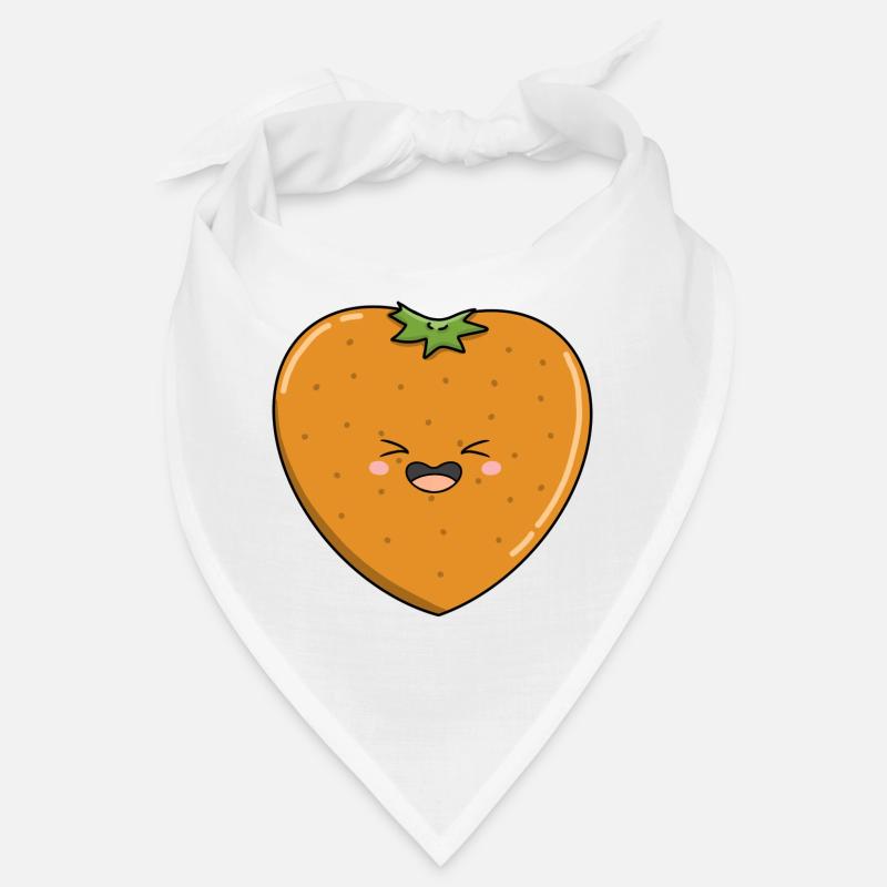 Love Oranges - Bandana - white