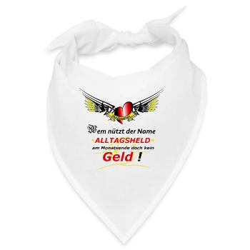 Krankenpfleger - Bandana - Weiß - Vorne