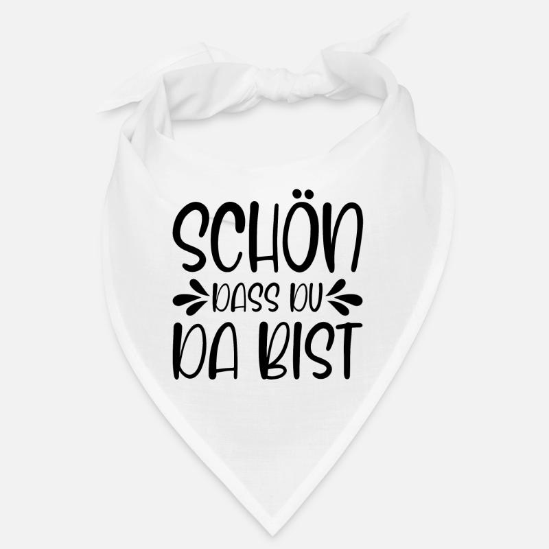 Schön dass du da bist Bandana