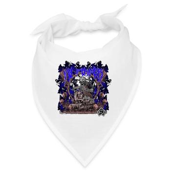 Mechaniker, Kfz, V8, Muscle Car, Autowerkstatt - Bandana - Weiß - Vorne