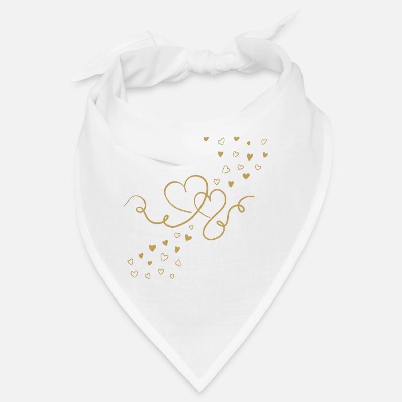 Two hearts become one - Love Bandana