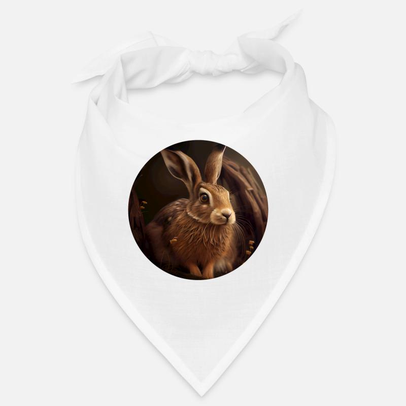 Le lièvre cherche refuge Bandana