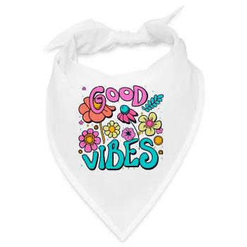 Vibes - Bandana - Weiß - Vorne