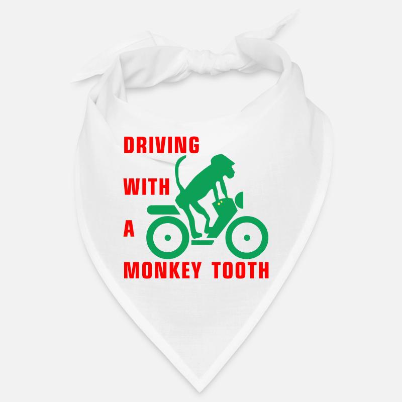 Driving with a monkey tooth - Affenzahn Bandana