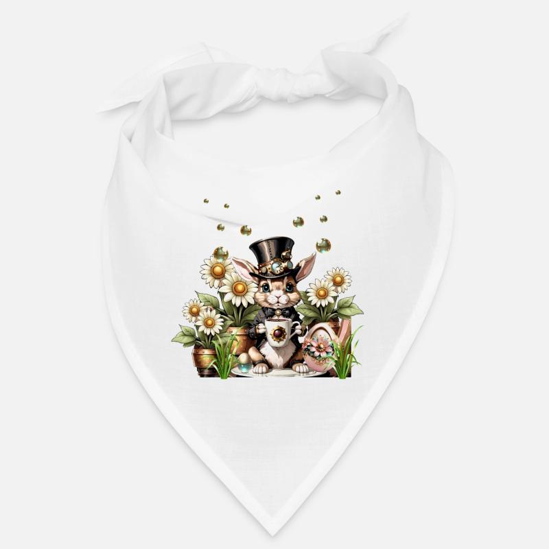 This cute Steampunk Easter Bunny is here Bandana
