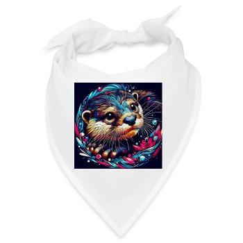 Otter - Bandana - Weiß - Vorne