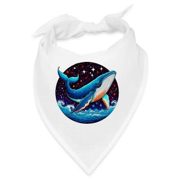 Wal - Bandana - Weiß - Vorne