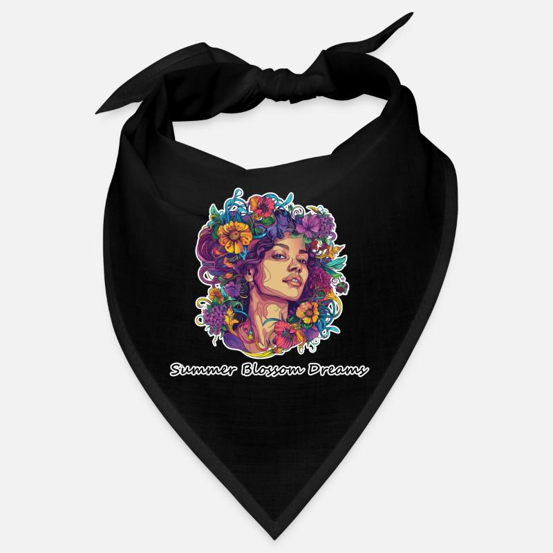 Rêves de fleurs d’été Bandana