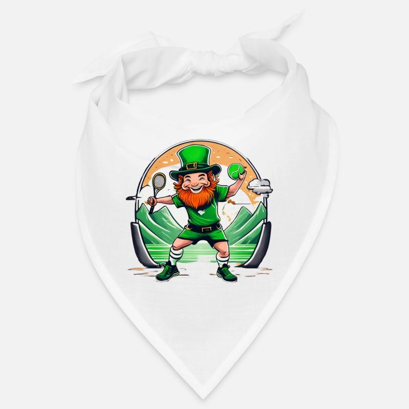 Saint-Patrick Shamrock Tennis Bandana