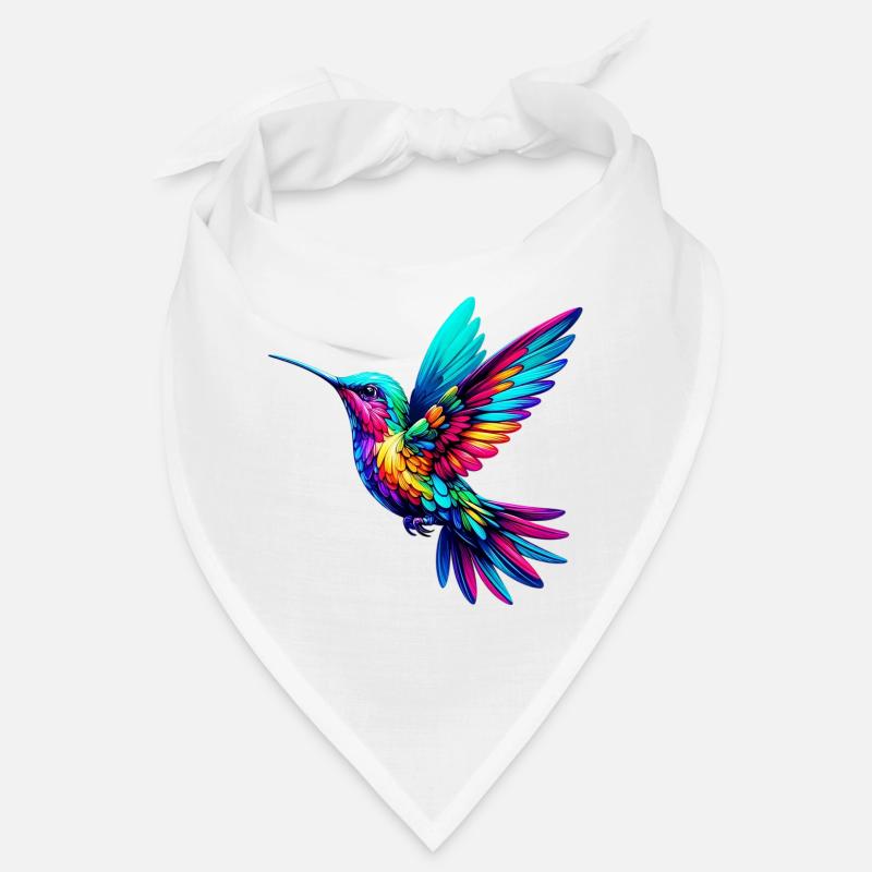 Kolibri - Bandana - Weiß
