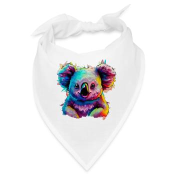Koala - Bandana - Weiß - Vorne