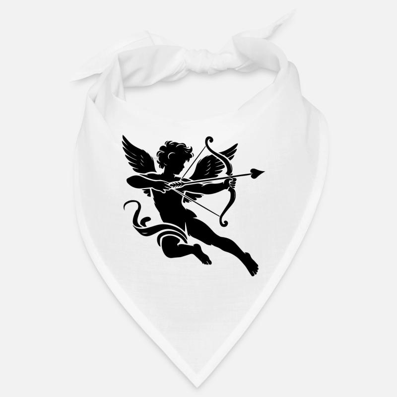 Cupidon classique tirant ses flèches d’amour Bandana