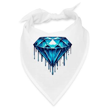 Diamant - Bandana - Weiß - Vorne
