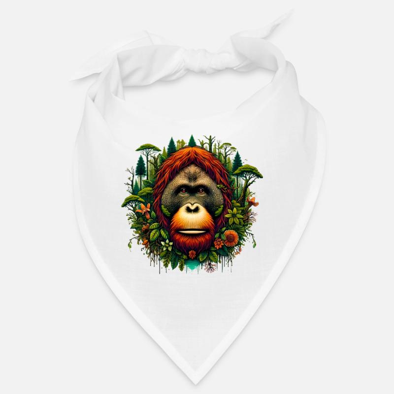 Orangutan Monkey Orangutan Bandana