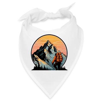 Bergsteiger - Bandana - Weiß - Vorne
