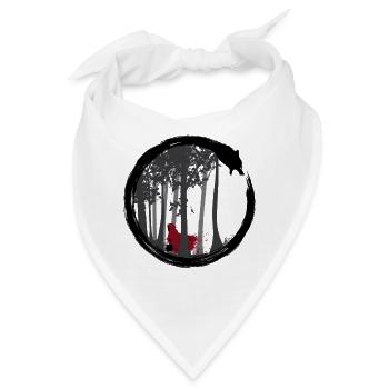 Little Red Riding Hood - Bandana - Weiß - Vorne