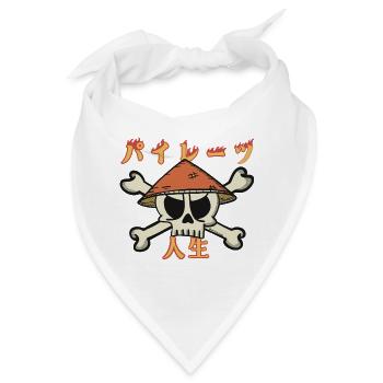 A Pirates Life (in Japanese) - Bandana - Weiß - Vorne