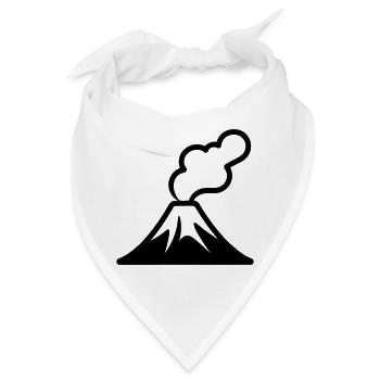Vulkan - Bandana - Weiß - Vorne