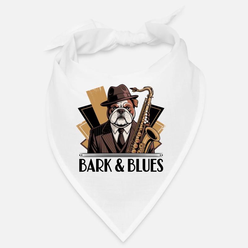 Bark and Blues Bandana