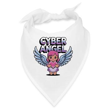 Y2K Retro – Cyber Angel - Bandana - Weiß - Vorne