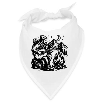 Lagerfeuer - Bandana - Weiß - Vorne