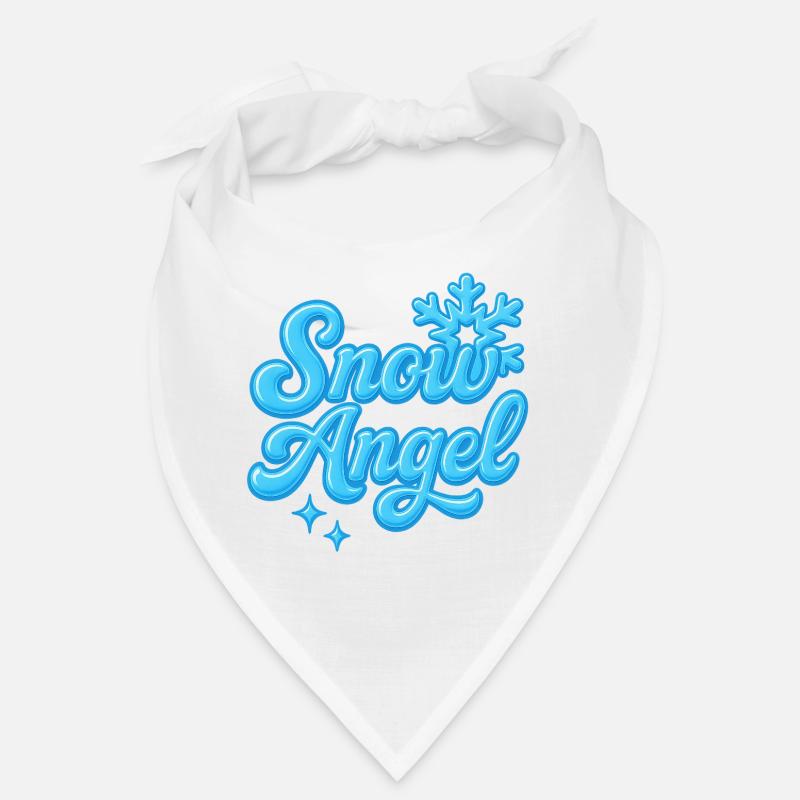 snow angle / y2k statement design  Bandana