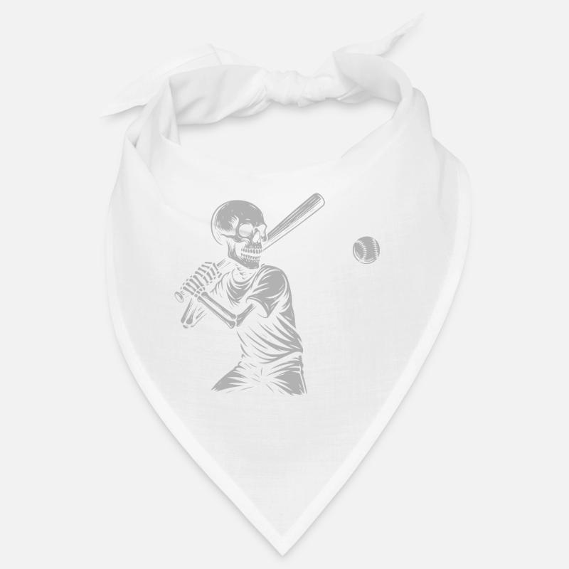 Frappe au baseball squelette Bandana