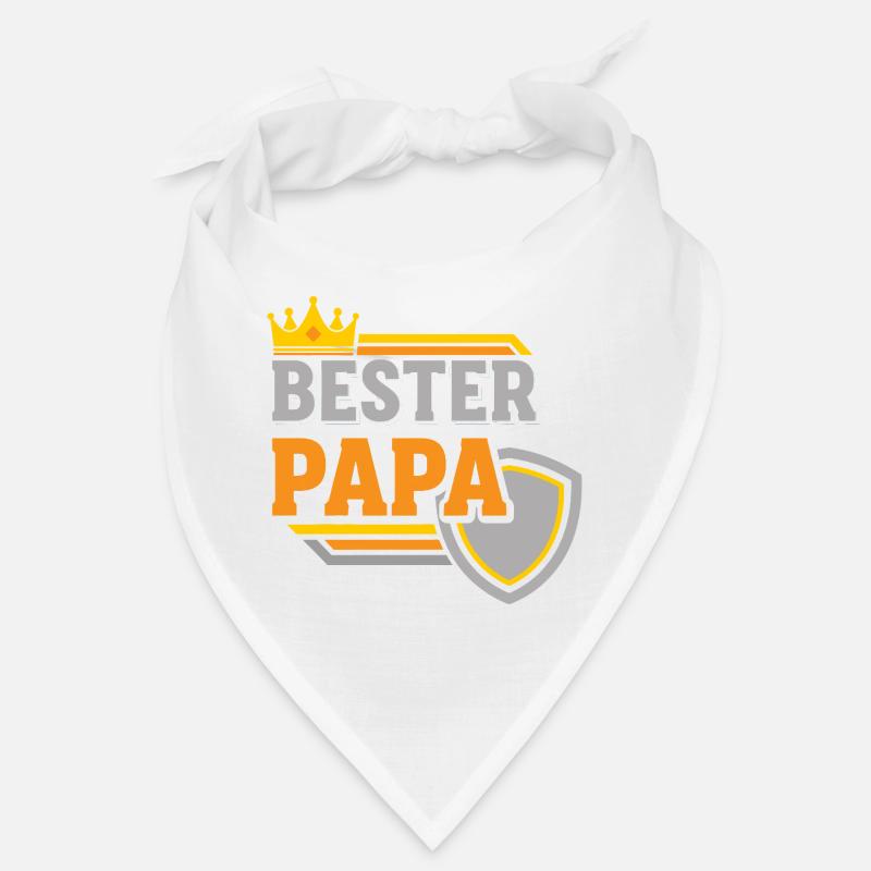 Bester Papa Krone Shield Bandana