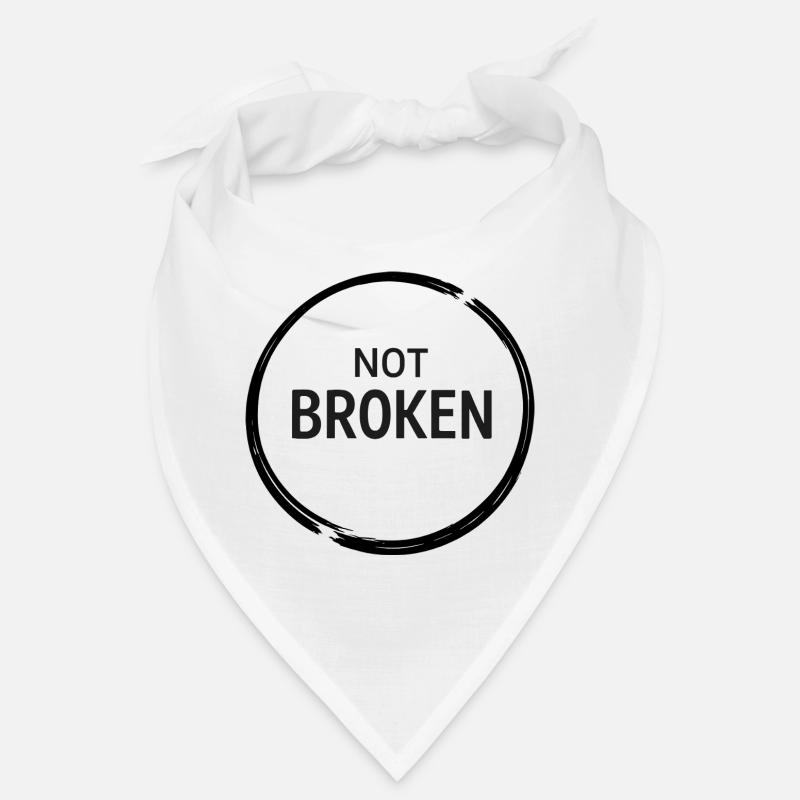 Not Broken Resilience Tee Bandana
