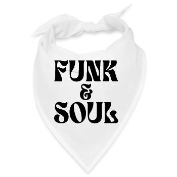 Funk- und Soulmusik - Bandana - Weiß - Vorne