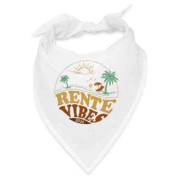 Rente Vibes Strandretro 2026 Vintage - Bandana - Weiß - Vorne