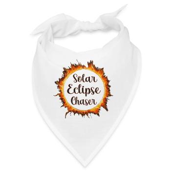 Solar eclipse chaser - Bandana - Weiß - Vorne