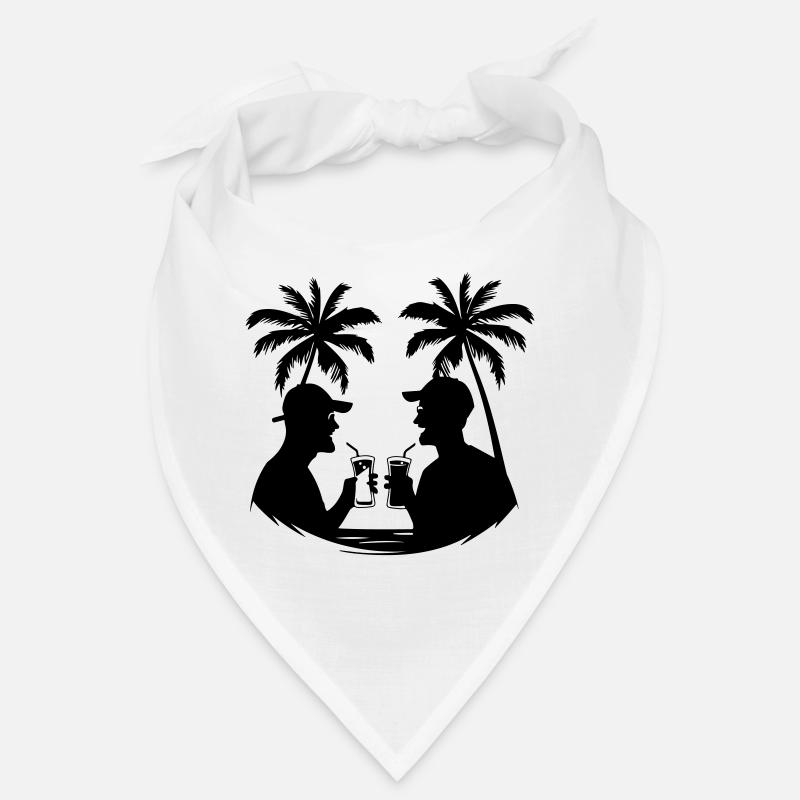 Silhouette des fêtes Bandana