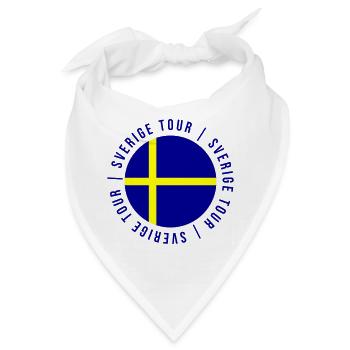 Sverige Tour Schweden - Bandana - Weiß - Vorne