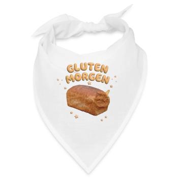 Morgen Gluten - Bandana - Weiß - Vorne