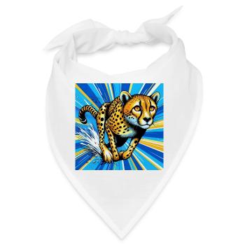 Gepard - Bandana - Weiß - Vorne