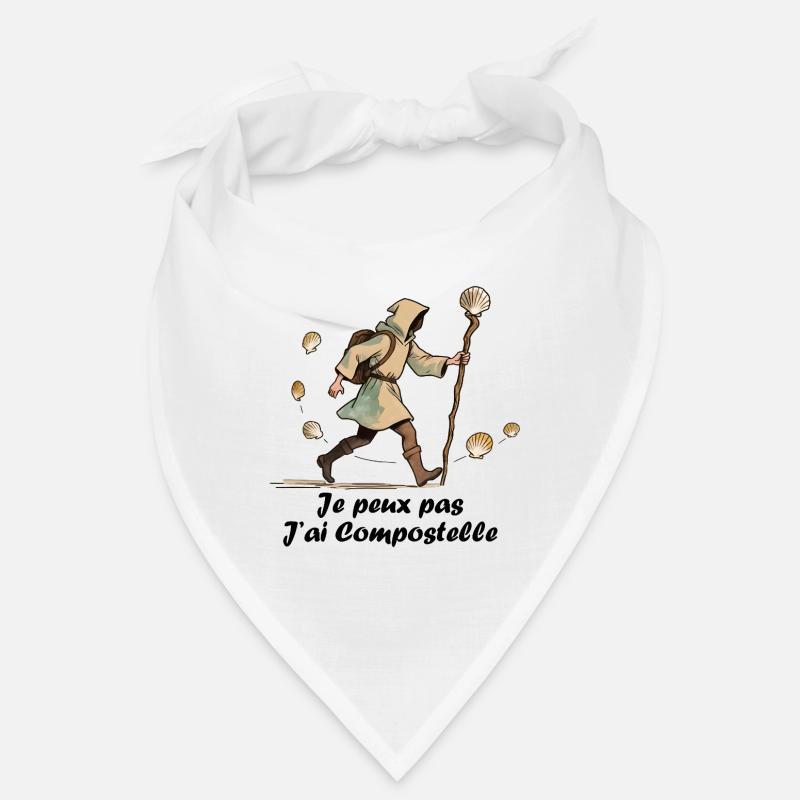 Je peux pas j'ai chemin de compostelle Bandana