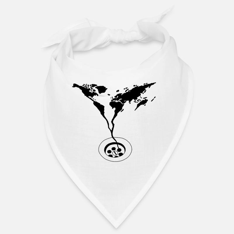 La fin du monde (noir) Bandana