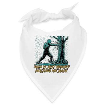 Kung Fu Kampfkunst - Bandana - Weiß - Vorne