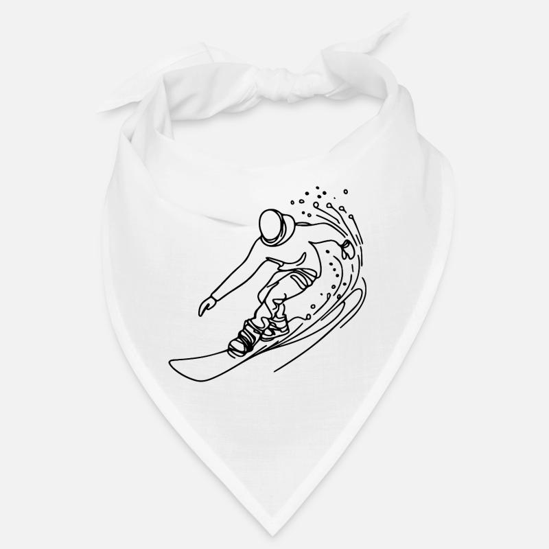 Amateurs de snowboard Bandana