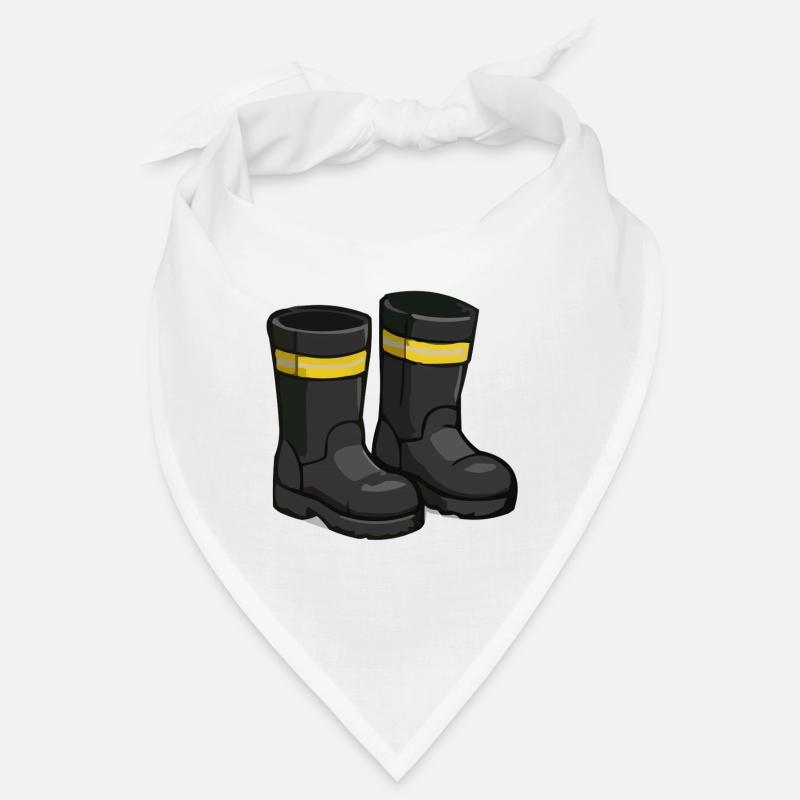 Bottes en caoutchouc Ruban jaune Bandana
