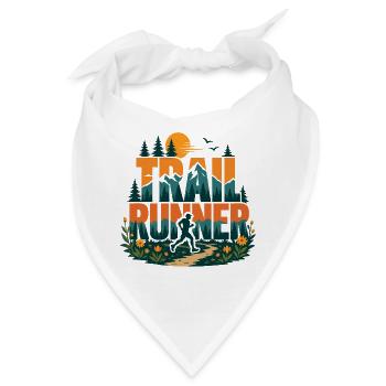 Trailrunner - Bandana - Weiß - Vorne