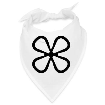 Propeller - Bandana - Weiß - Vorne