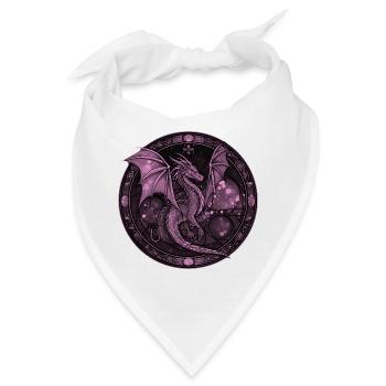 Purple Dragon - Bandana - Weiß - Vorne